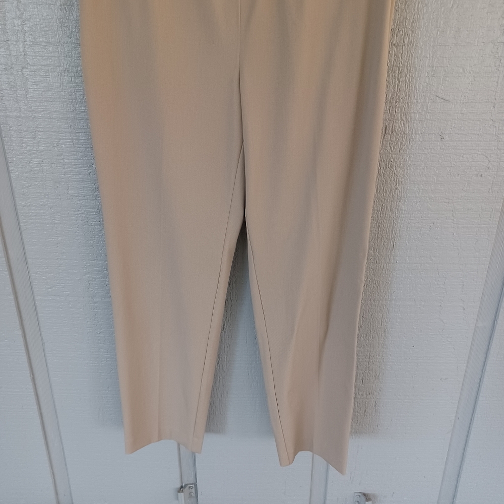 J Jill Precision Stretch Pant Size 16 Woemn Minimalist Cotton Blend In Tobacco - Picture 3 of 12